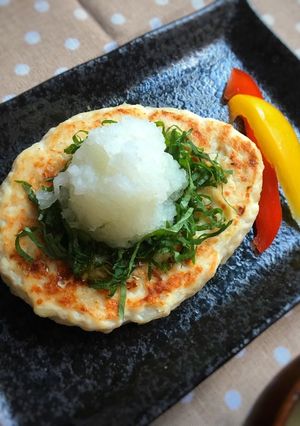 あっさりおろし豆腐ハンバーグ-レシピのメイン写真