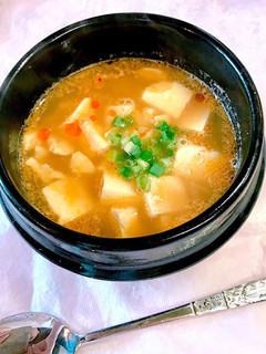 ほとんど豆腐だけの胡麻坦々風スープ-レシピのメイン写真