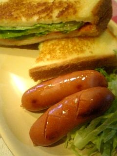 簡単♪フライパンdeホットサンド-レシピのメイン写真