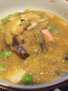なすとかまぼこのみぞれ煮-レシピのメイン写真