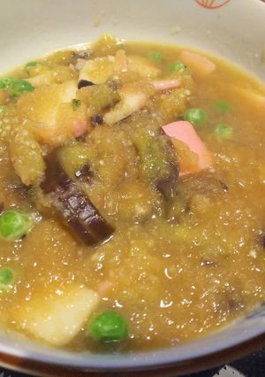 なすとかまぼこのみぞれ煮-レシピのメイン写真