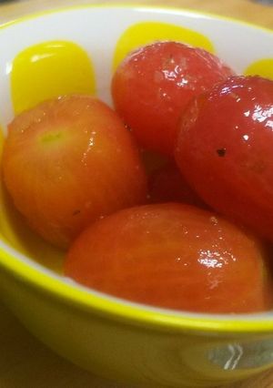 ミニトマトのだしまろ酢でマリネ-レシピのメイン写真