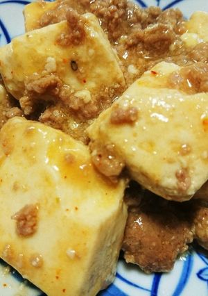 水切りなしで簡単 麻婆豆腐-レシピのメイン写真