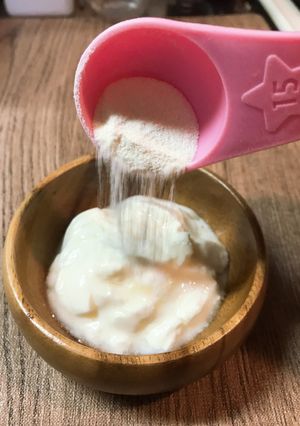 ミルキー風味のヨーグルト-レシピのメイン写真