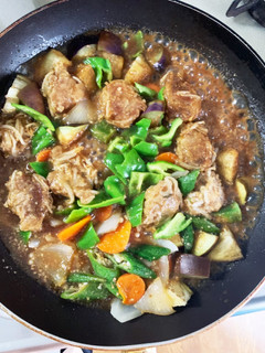 レンジもやし焼売オクラ野菜生姜味噌炒め煮-レシピのメイン写真