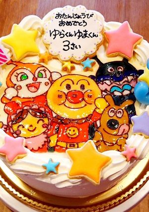アンパンマンチョコプレートの作り方♡-レシピのメイン写真