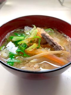 鯖の水煮缶のお味噌汁-レシピのメイン写真