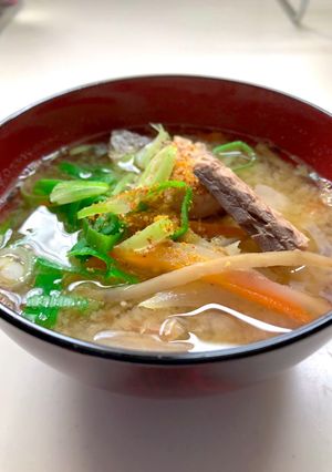 鯖の水煮缶のお味噌汁-レシピのメイン写真
