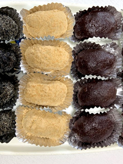盆にぼたもち-レシピのメイン写真