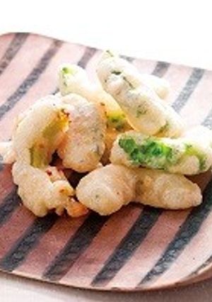 ゴーヤのだしフリッター-レシピのメイン写真
