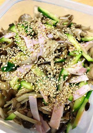 きのこの中華サラダ-レシピのメイン写真