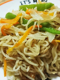 ツナ缶の簡単そうめんチャンプル♪-レシピのメイン写真