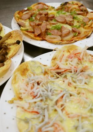 簡単餃子ピザ-レシピのメイン写真