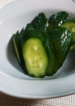 白だしで簡単！キュウリの漬け物-レシピのメイン写真