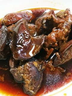 圧力鍋で鶏レバーの甘辛煮-レシピのメイン写真