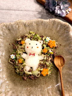 キャベツとひき肉のコンソメ炒め-レシピのメイン写真