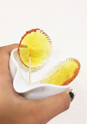 耐熱皿を使わずに！フライパンでべっこう飴-レシピのメイン写真