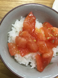 妄想周ちゃんごはん・トマト丼-レシピのメイン写真