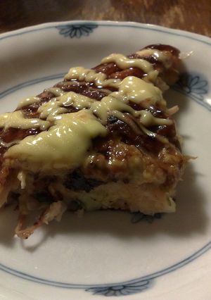 大阪ではイモと粉で作る！本格お好み焼き-レシピのメイン写真