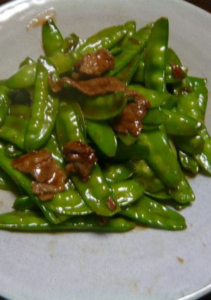 絹さや牛肉絲（キヌサヤロースー）-レシピのメイン写真