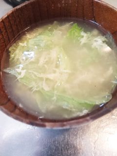 簡単❗レタス卵スープ-レシピのメイン写真