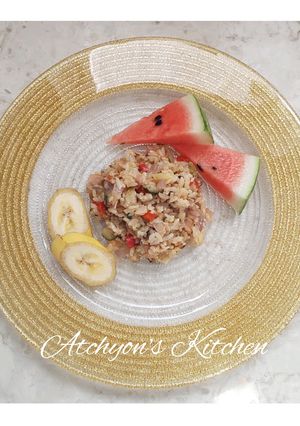 簡単お洒落なトロピカルチャーハン-レシピのメイン写真