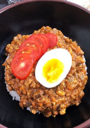 お年寄りに大人気！豆腐の和風キーマカレー-レシピのメイン写真