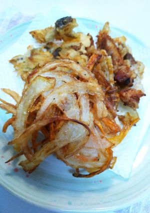 サックサク♪米粉の天ぷら&かき揚げ♪-レシピのメイン写真