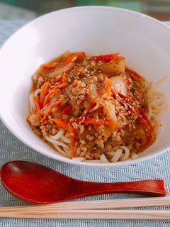 冷蔵庫にあるもので!あんかけうどん-レシピのメイン写真