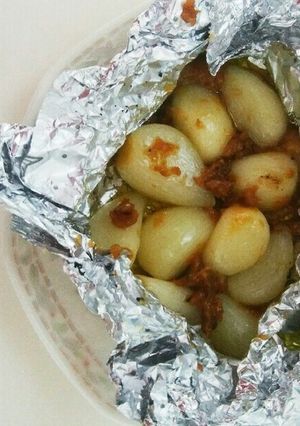 にんにくのホイル焼き-レシピのメイン写真