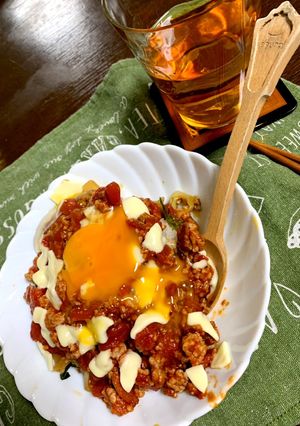 簡単 ピリ辛 タコライス-レシピのメイン写真