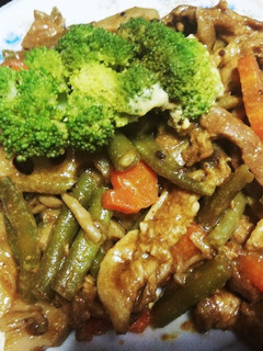 貴女風味で豚肉カレー蓮根炒❤️ゆりさん風-レシピのメイン写真