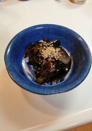 なす皮のピリ辛炒め-レシピのメイン写真