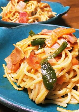 パパッと作れる！おうちナポリタン-レシピのメイン写真