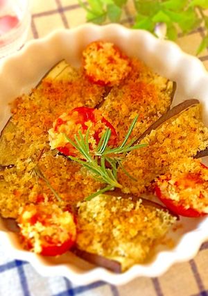 茄子のパン粉焼き-レシピのメイン写真