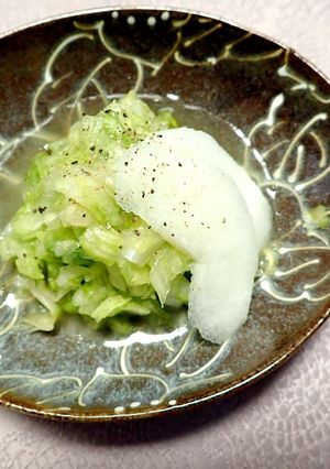 レタスサラダ 梨オニオンドレッシング-レシピのメイン写真