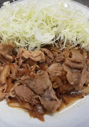 業務スーパー 生姜焼き-レシピのメイン写真
