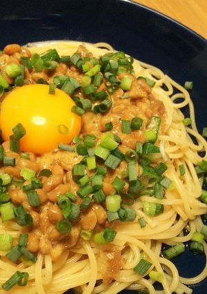 さっぱりヘルシー！ねばねばパスタ-レシピのメイン写真