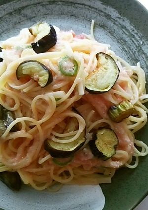 明太子と長芋のとろーりパスタ-レシピのメイン写真