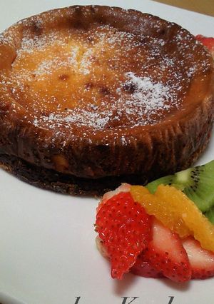 ◆しっとりリッチな◆ベイクドチーズケーキ-レシピのメイン写真