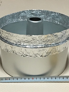 普通のシフォンケーキ型をトール型へ-レシピのメイン写真