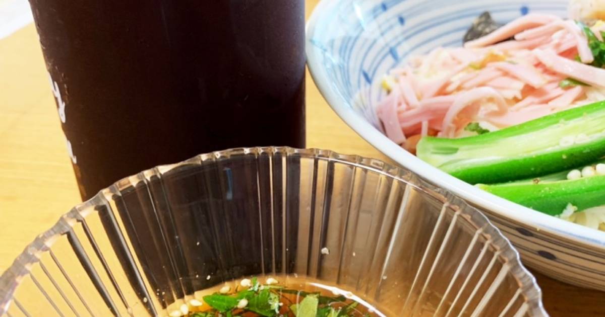 基本からアレンジまで！思わずつくりたくなる「冷やしそうめん つゆ」のレシピ集 | クックパッド