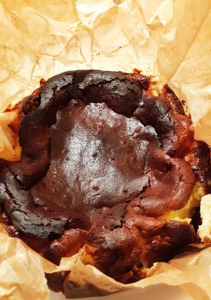 バスク風チーズケーキ-レシピのメイン写真