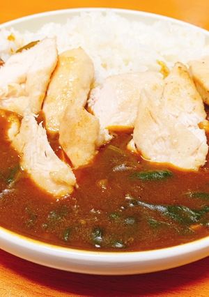 かぼちゃとほうれん草のヘルシーカレー-レシピのメイン写真