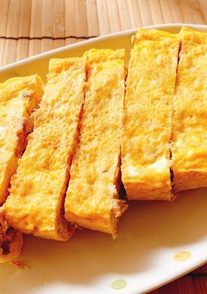 レンチンでふんわり！ほったらかし卵焼き-レシピのメイン写真