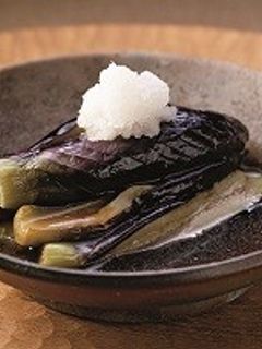 秋茄子の揚げ浸し-レシピのメイン写真