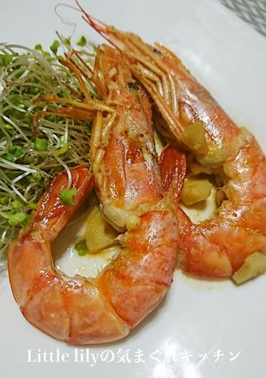 有頭海老の紹興酒蒸し-レシピのメイン写真