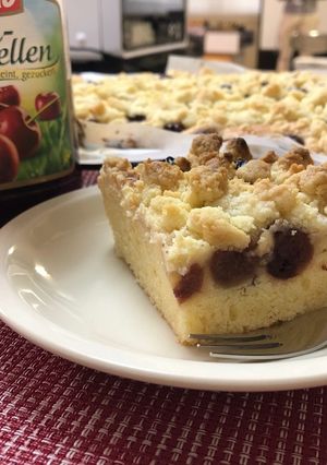 ドイツのチェリー天板ケーキ♥-レシピのメイン写真