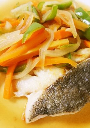 タラの野菜たっぷりバターポン酢ソース-レシピのメイン写真