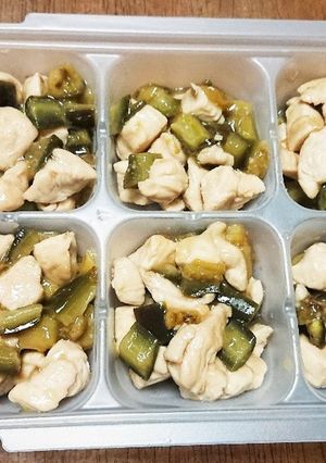 «離乳食完了期»鶏肉となすの甘酢炒め-レシピのメイン写真